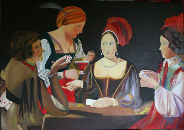 Les joueurs de cartes - Delatour