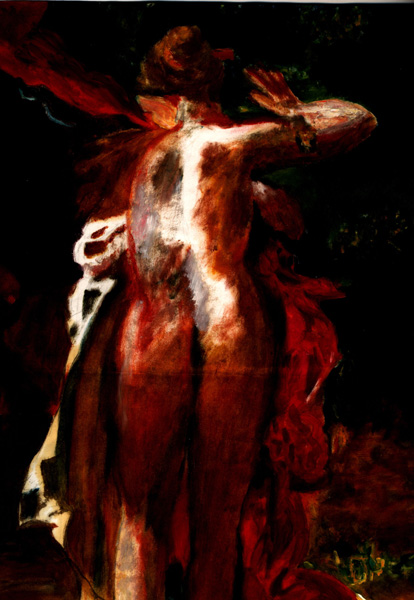 Nu de dos - Delacroix